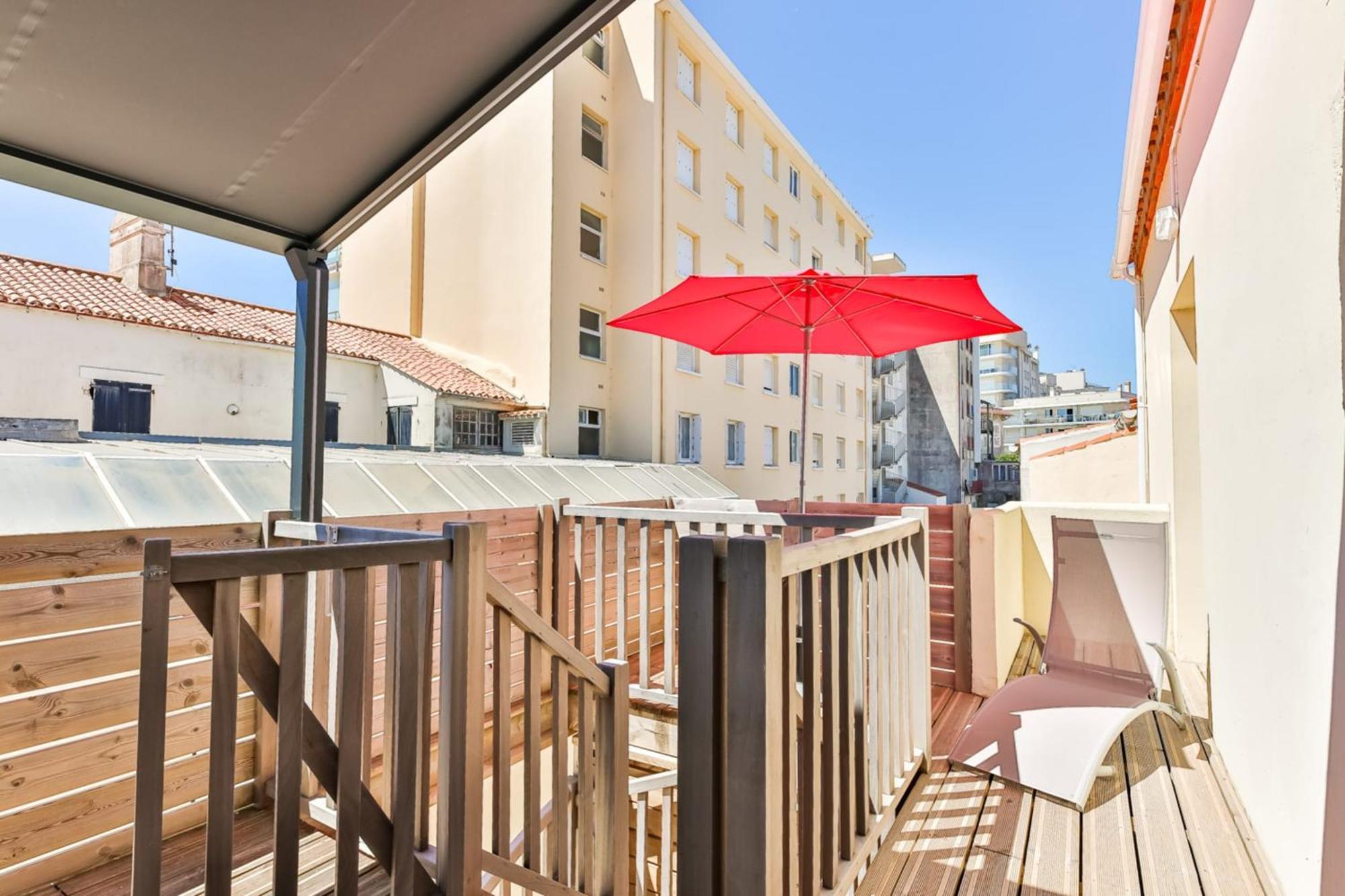 Cote Plage - Vue Mer - Terrasse Saint-Jean-de-Monts Ngoại thất bức ảnh
